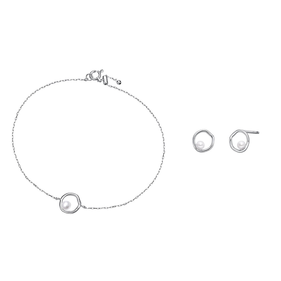 Asatsuyu Bracelet & Earrings Set (限量商品)