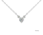 Mickey Mouse -Three Diamonds- Necklace
