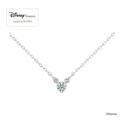Mickey Mouse -Three Diamonds- Necklace
