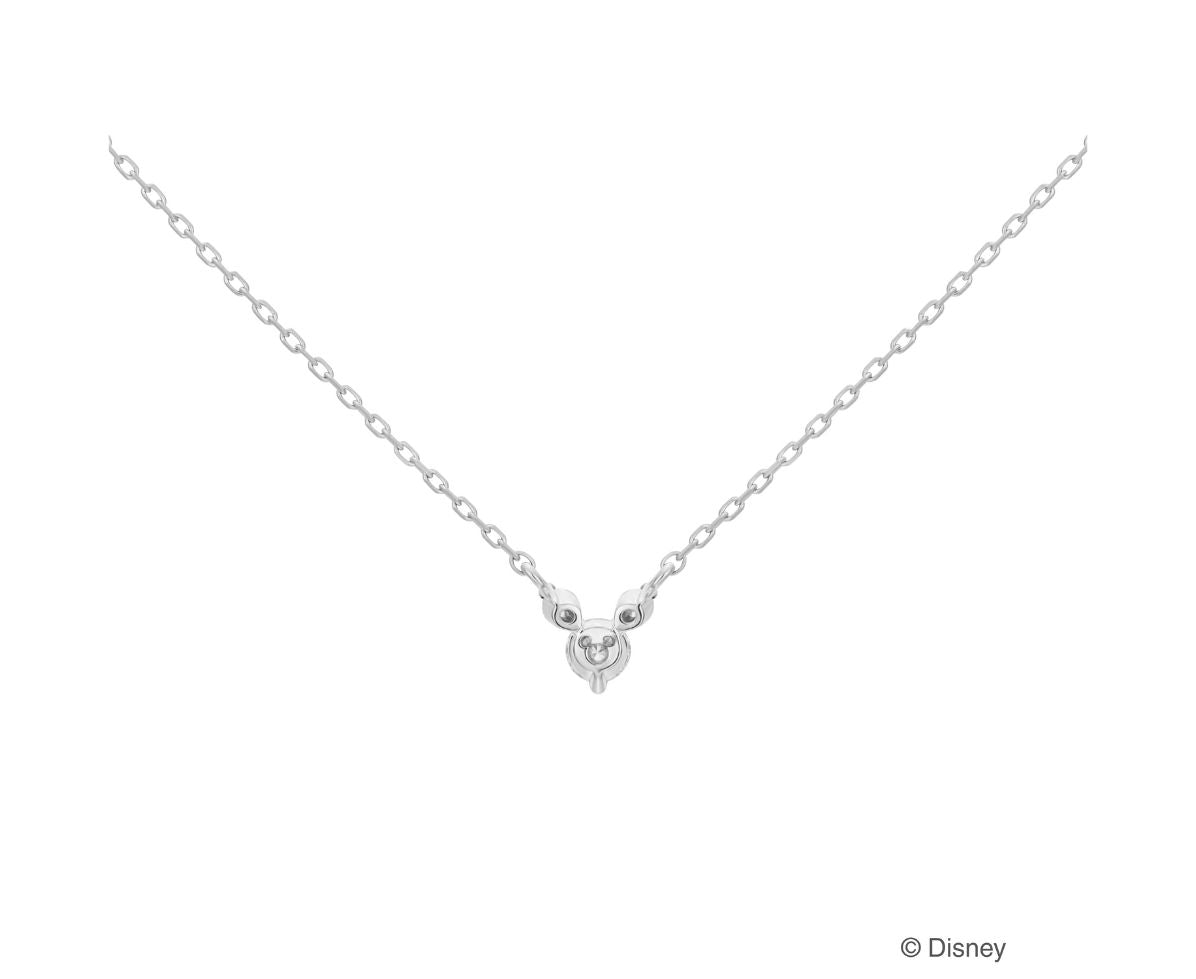 Mickey Mouse -Three Diamonds- Necklace