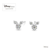 Mickey Mouse -Three Diamonds- Earrings